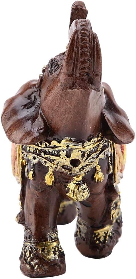 Elefantstatue Skulptur Lykke Rikdom Feng Shui Treåre 3D Fi