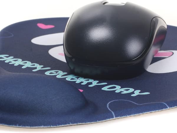 Design musematte med gel håndleddsstøtte, gel musematte med håndleddsstøtte