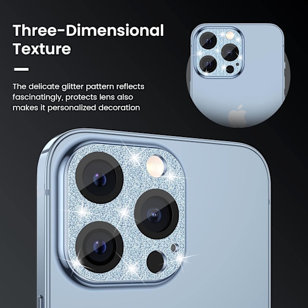 iPhone 13 Pro - iPhone 13 Pro Max kameralinsskydd,