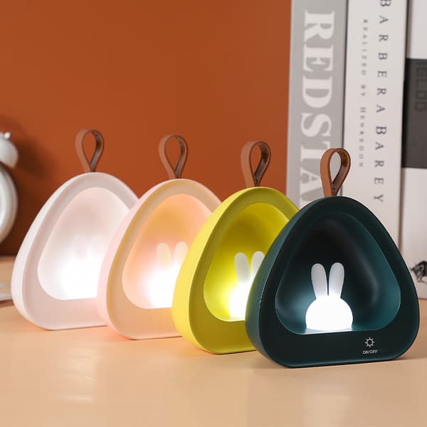 Tecknad Bärbar Lampa Skåplampa Vardagsrum Utomhus USB LED N