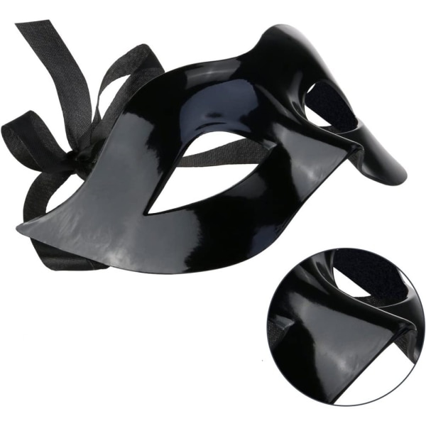 Maskeradmask för män Venetiansk dammask för män Opera Kostymer