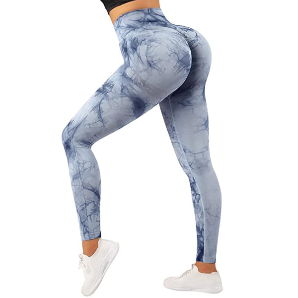 Damen Scrunch Butt Lifting Leggings Nahtlos Hohe Taille Workout