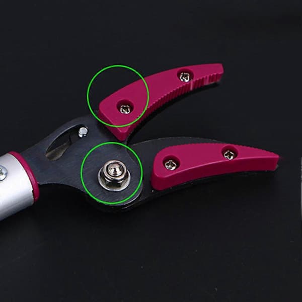Grensåg med lång räckvidd och ergonomiskt grepp, rostbeständig sekatör 1