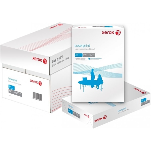500-pack Kopieringspapper/Kontorspapper, 80gr, ohålat