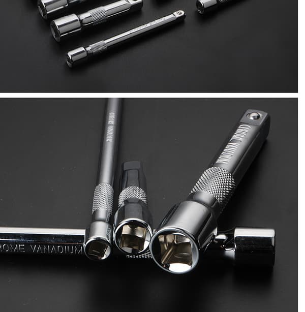 I3700 3-delt 6 mm (1/4'') kort forlengelsesstangsett