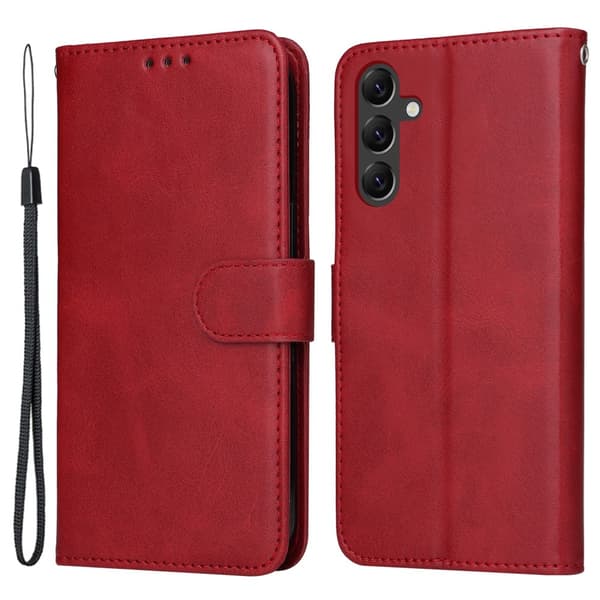 Samsung A15 5G, PU-Läder, Plånboksfodral Blå