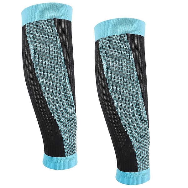 1 par lægærmer Elastisk varm lægbeskytter Lægstøtte Elastisk sportslægærme