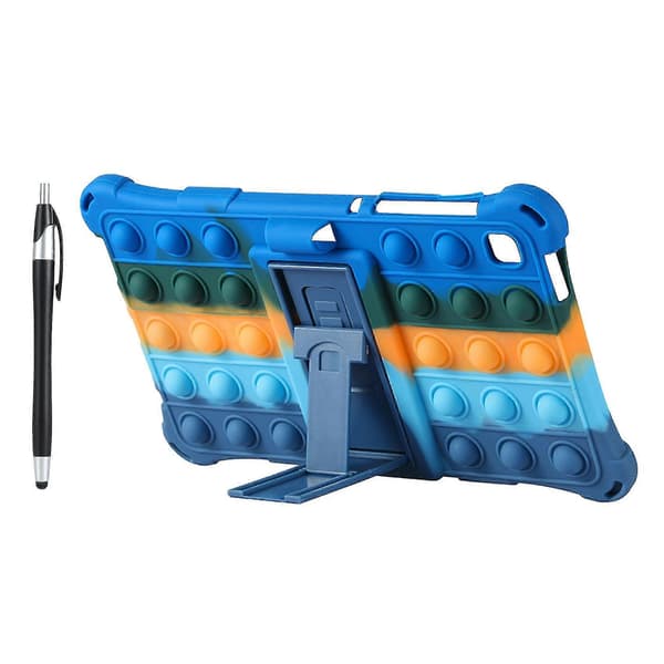 Etui til Tab A7 Lite 2021 8.7 Tommer T220 T225 Etui Stativ Med Penn For Kontor(c)