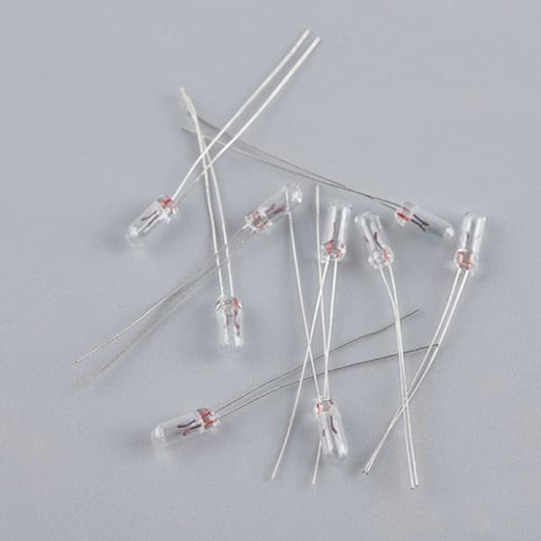 25 ST 5 mm 4 mm 3 mm Klar 12V Mini Glödlampa av vete rislökar Switchc 25 st 5MM 25 st 5MM 25Pcs 4MM