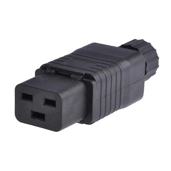 IEC 320 C19 Fe AC Uttag, EN 60320 C19 16A 250V 20A/125V AC Kontakt, IEC C19 Omkopplingsbar DIY Sockel