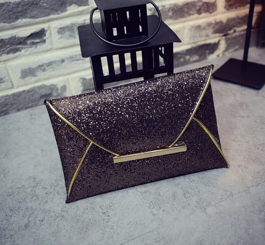 Kvinner Glitter Paljetter Luksus Håndvesker Damevesker Designer Messeng