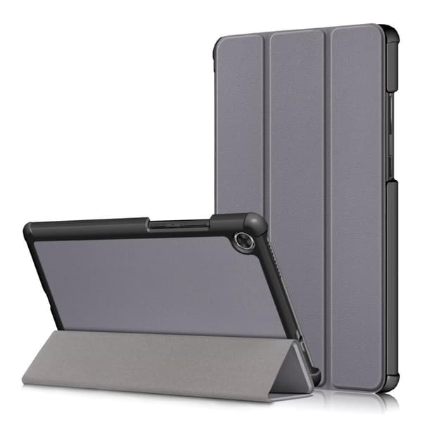 Lenovo Tab M8 2. sukupolvi (HD) Litsi kolminkertainen kotelo harmaa harmaa harmaa