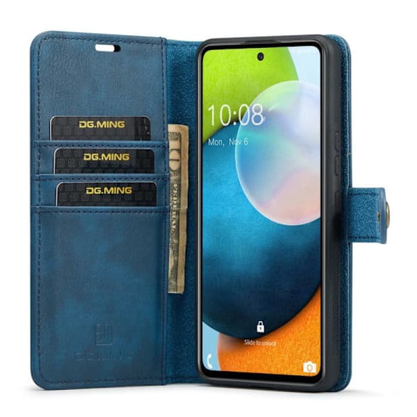 DG.MING Samsung Galaxy A53 5G 2-i-1 Magnetdeksel - Skjellblå
