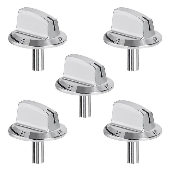 5-pack 5304525746 Ersättningsvred för spis, kompatibla med spis, häll, ugn
