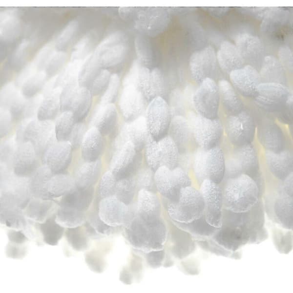 2x Mopper kompatible med O-CedarVileda rengjøringsmopp Erstatningshode, mikrofiber, svart / hvit