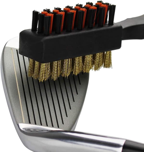 Golfkøllebørste Renseværktøj med Dobbelt Side, 2-pak, Golftilbehør