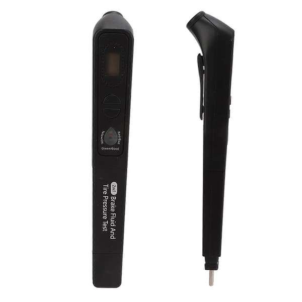 Auto 2 I 1 Oljebromsvätska Vätsketestare Däcktryck TPMS Testpenna Diagnostiskt Mätverktyg