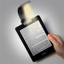 1 stk. bogmærke boglampe, USB genopladelig LED bogklipslampe