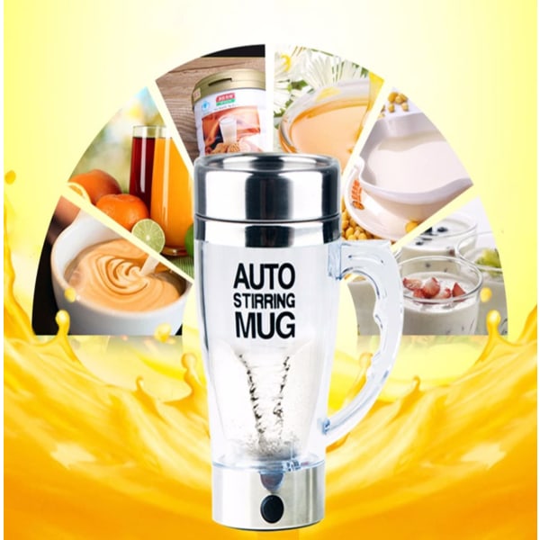 Mugg Självomrörande, transparent Mugg Multipurpose Mixer Auto Stir Mit  Griff 8a59 | Mit Griff | Fyndiq