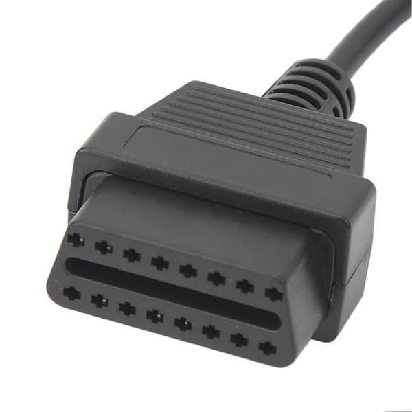 12Pin til OBD2 Konverter Adapter Professionel Bil Diagnostisk Kabelstik til Køretøjsscanner