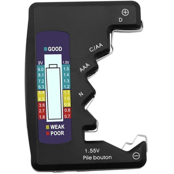 Digital batteritester Universal tester LCD-skjermtester for AA5