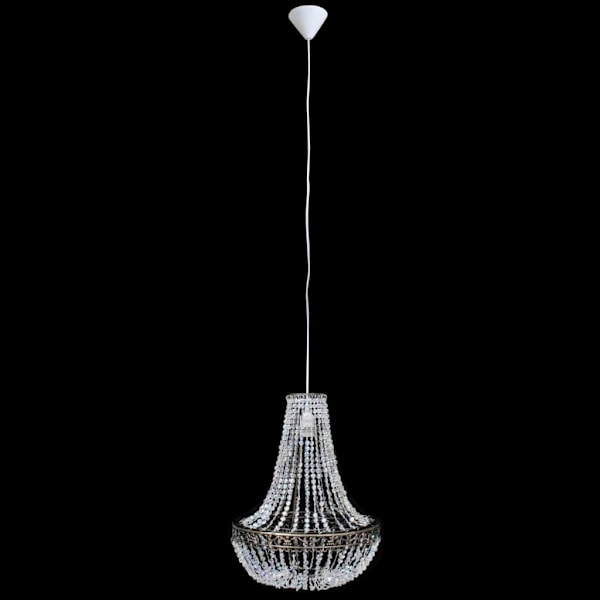 vidaXL Kristallkrona 36,5 x 46 cm Transparent