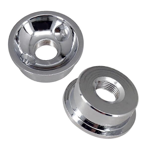Kitaran jakin tiivisteet tulpan aluslevyt ulostulo TL 6,35 mm 1/4 tuuman kitaran jakin mutterit, hopea