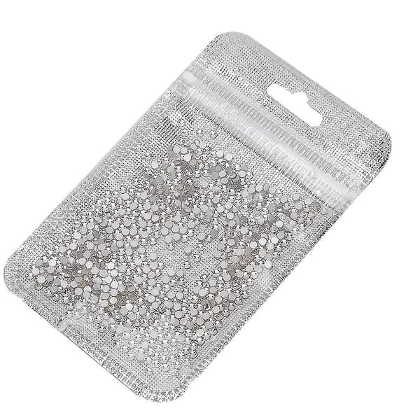 Fargerike Neglekunst Rhinestones 1000 stk - Flat Bunn, Manikyrverktøy, 01#