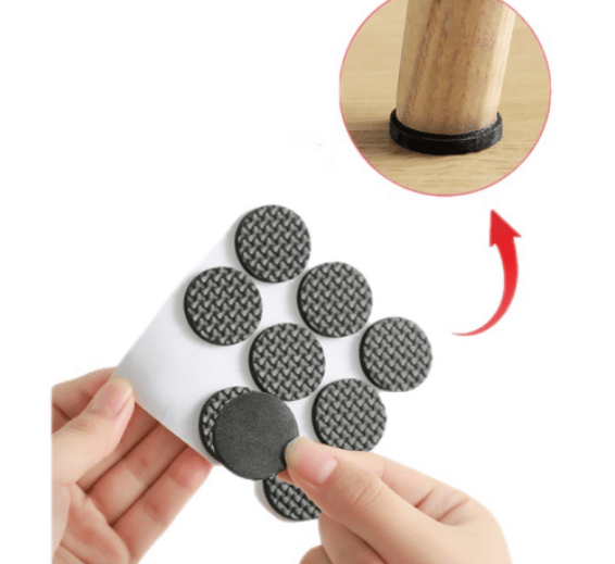 12-pack cirkulära (2,5 cm diameter) med en tjocklek på 4 mm, 5 anti