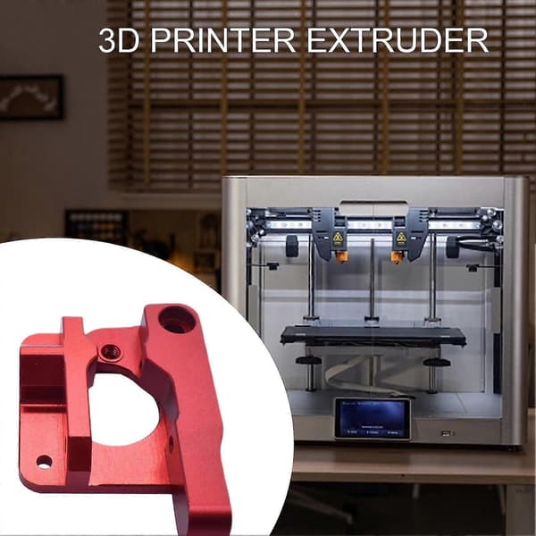 3D Printer Ekstruder Fleksibel & Justerbar Aluminiumlegering Fjernbetjent Ekstruder til Ender 3/5 til CR10S Printertilbehør