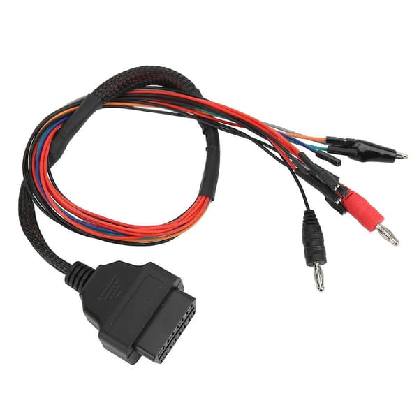 OBD2 diagnoseadapter 12V-24V ABS varmebestandig slitesterk universell for bil MPPS V21