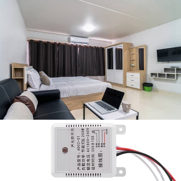 Digital LED Temperaturkontroller, Programmerbar Värme- och Kyltermostat för Garage Korridor, Energibesparande med Hög Temperaturprecision