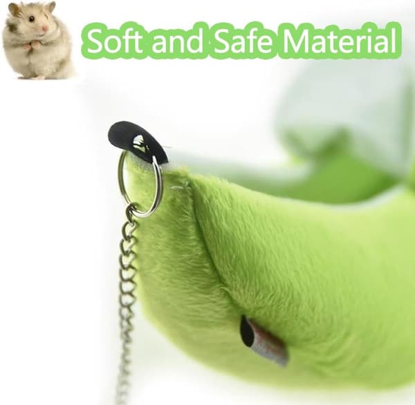 (Banan grön) Banan Hamster Säng Hus Hamster Hängande Gunga Vara