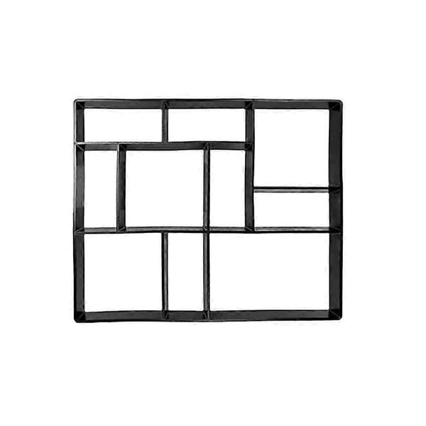 Plast DIY Sti Maker Form Manuelt Brolægning Cement Murstensforme til Haveindretning 45*40cm