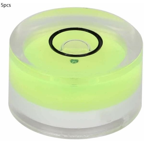 5 st Vattenpass 15 mm Libell Mini Rund Mätverktyg för
