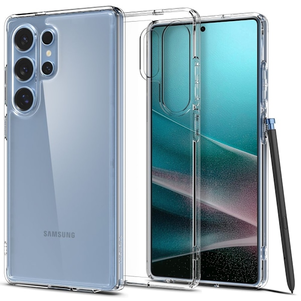Spigen Galaxy S25 Ultra Skal Ultra Hybrid Crystal Clear