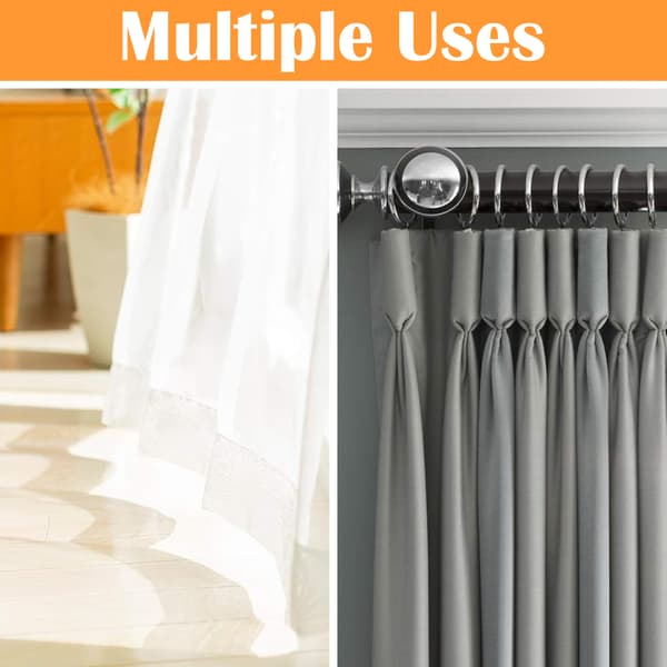 Elegante gardinaccents, metalgardinringe med sofistikeret design, perfekte til ophængning af draperier, dekorative og rustfri jernringe, kompatible