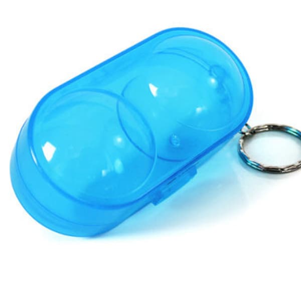 2 st Bordtennisboxar, Liten och Vacker Transparent/Blå Bord