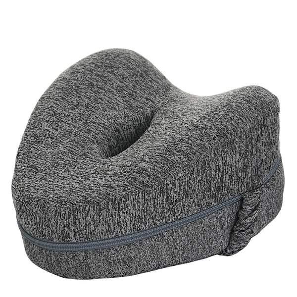 (Mörkgrå) Ergonomisk benkudde i memoryskum knäkudde