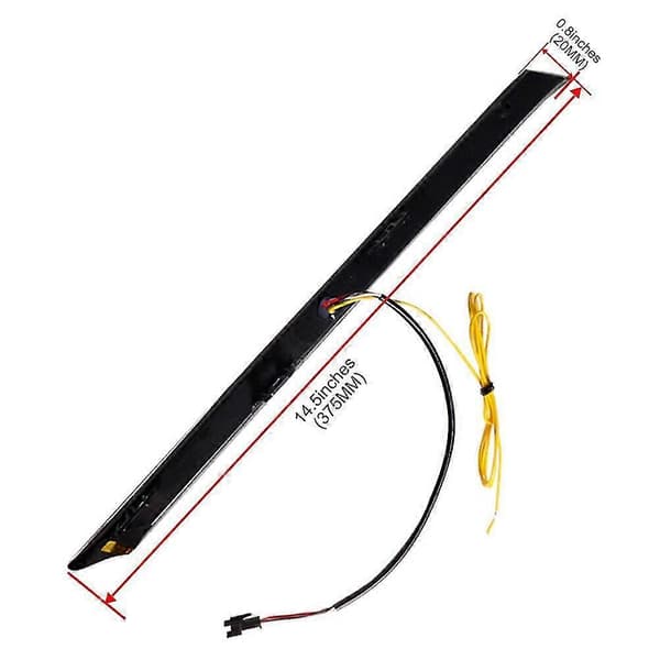 LED Dagkjørelys For Bil Motorpanser Deksel Rotte DRL 2019 2020 2021 Blinklys