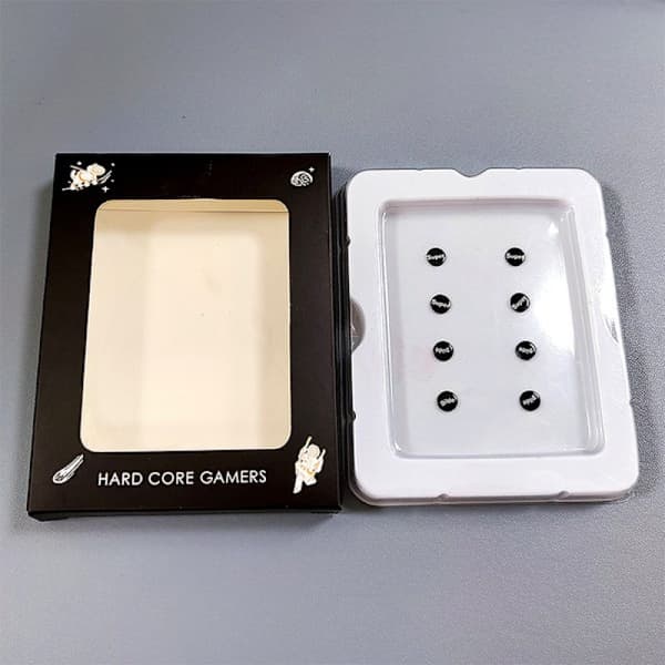 1-pakke glassmuseskøyter DIY Universal Dots museføtter St A2 A1
