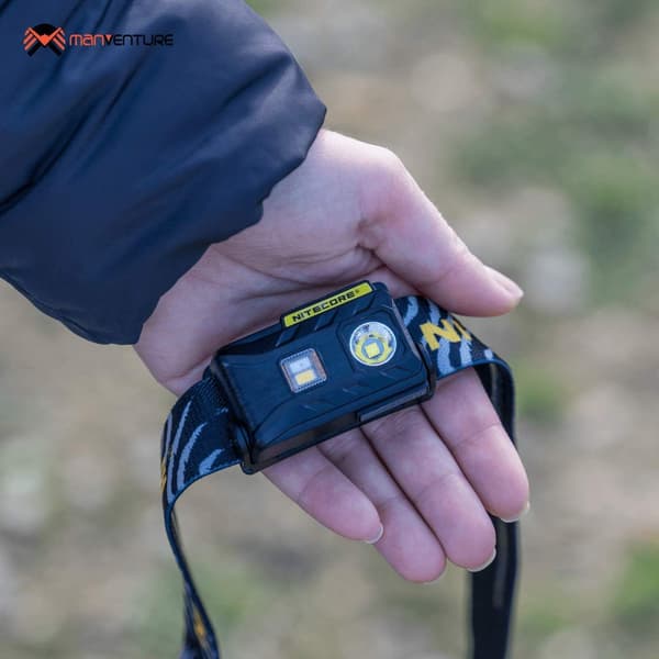 USB-ladattava otsalamppu Valkoinen/Punainen/High CRI LED 4 valaistustilaa