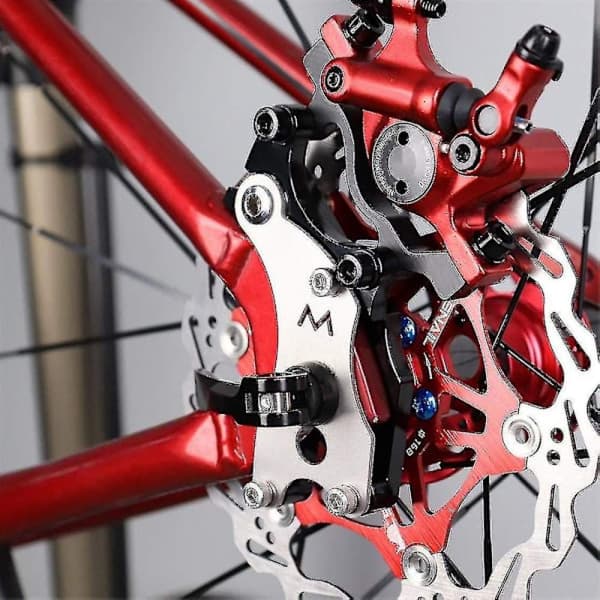 Muqzi Cykel Skivebremseadapter V-bremse til Skivebremse Konverter Sort -xx
