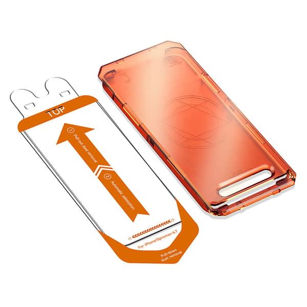 Herdet glass for iPhone 15, støvfri installasjon, iPhone 15 Pro skjermbeskytter, iPhone 16 Pro heldekkende og fallsikker