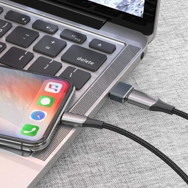 USB til USB-C-adapter til Apple iPhone 16 ProMax, 3-pak, Type C til USB A-kabelstik til iPhone 15 14 13 12 11