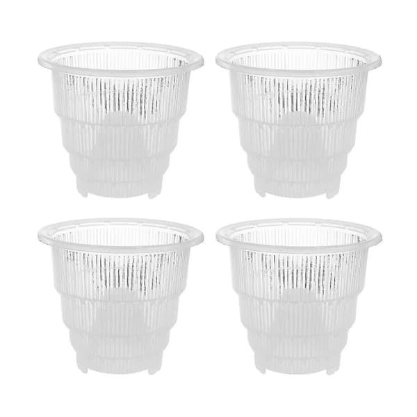 15 cm orkidé klar blomsterpotte plast slisset pustende orkidépotter