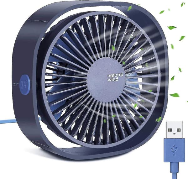 USB pieni tuuletin (sininen)