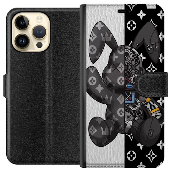Apple iPhone 14 Pro Max Plånboksfodral LV Bunny