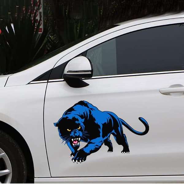 Dyrestickere, Bilsticker Panther Dekoration 3D S