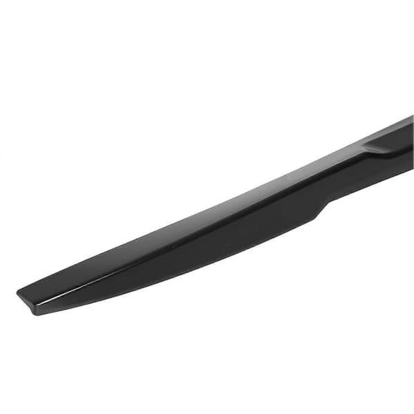 Gummi bakvinge bagagelucka spoiler läpp svart universell aerodynamisk biltillbehör